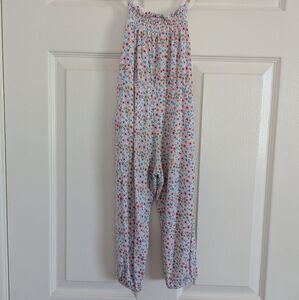 Posh Peanut Smocked Floral Romper